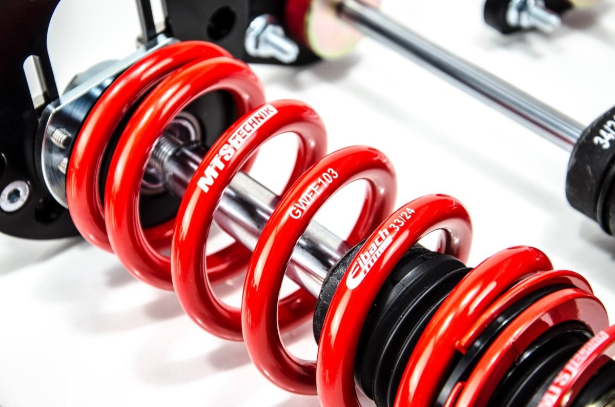 Street Coilover Kit w/ Camber Adjust Top Mounts (Gold) for BMW 3 Touring (E46) - MTS Technik UK - mtsgwbm100-bmw-3-touring-e46