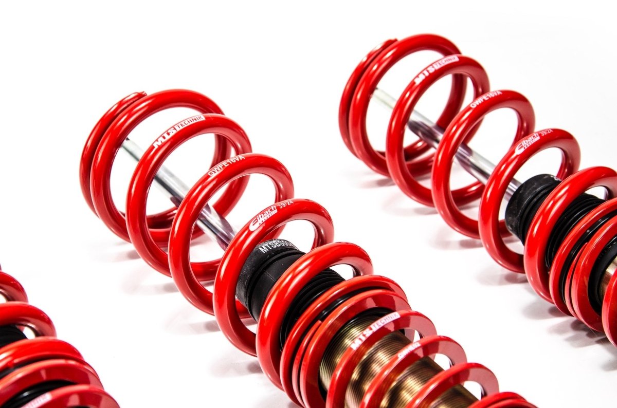 Street Coilover Kit w/ Camber Adjust Top Mounts (Gold) for BMW 5 (E60) - MTS Technik UK - mtsgwbm106-bmw-5-e60