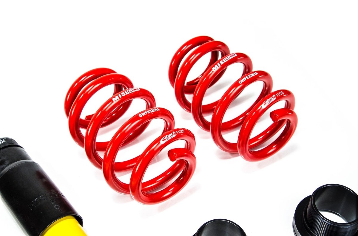 Street Coilover Kit w/ Camber Adjust Top Mounts (Gold) for BMW X1 (F48) - MTS Technik UK - mtsgwbm129-bmw-x1-f48