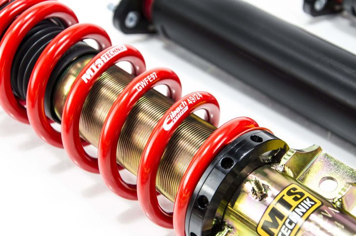 Street Coilover Kit w/ Camber Adjust Top Mounts (Gold) for BMW Z3 Roadster (E36) - MTS Technik UK - mtsgwbm99-bmw-z3-roadster-e36
