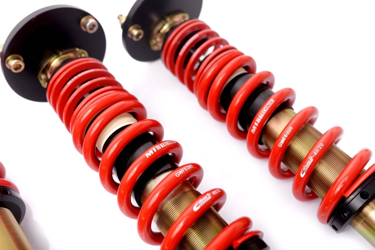 Street Coilover Kit w/ Camber Adjust Top Mounts (Gold) for Mitsubishi GALANT Mk8 (EA) - MTS Technik UK - mtsgwmi01-mitsubishi-galant-mk8-ea