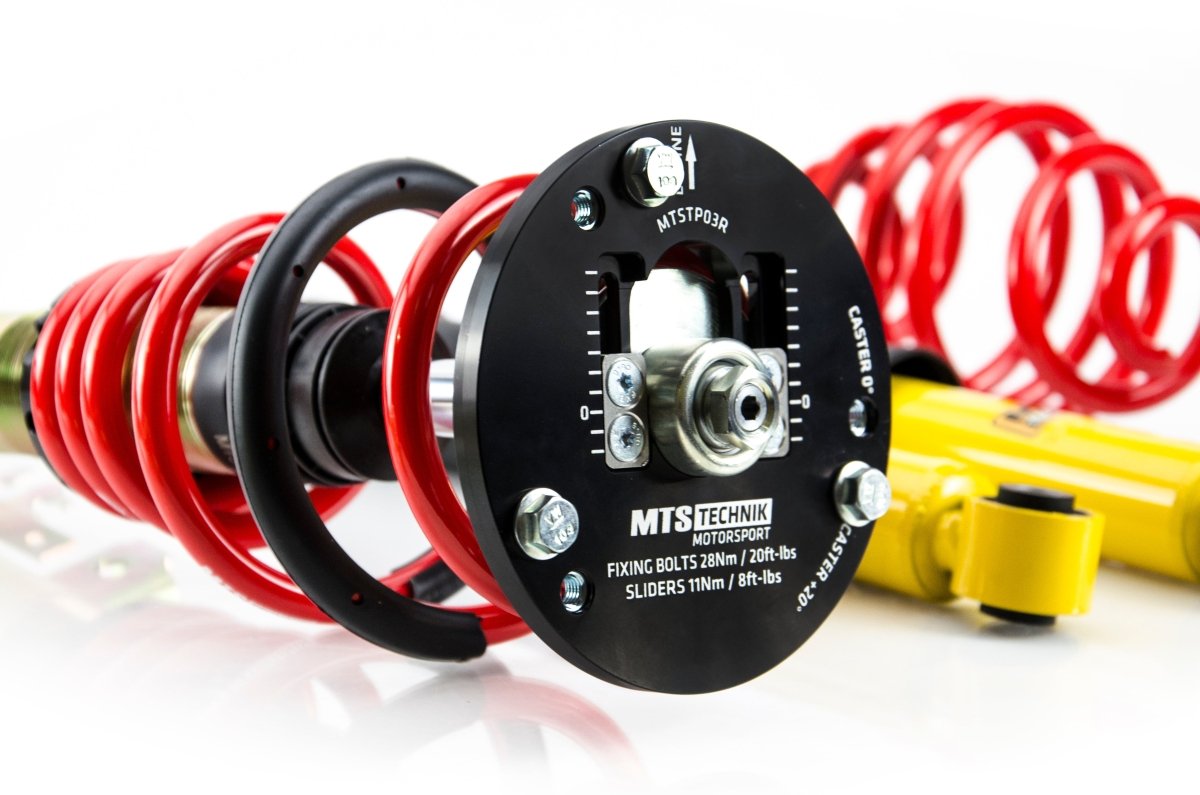 Street Coilover Kit w/ Camber Adjust Top Mounts (Gold) for Opel VECTRA C Estate (Z02) - MTS Technik UK - mtsgwop35-opel-vectra-c-estate-z02