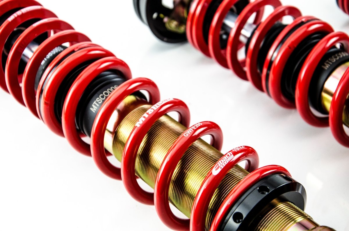 Street Coilover Kit w/ Camber Adjust Top Mounts (Gold) for Seat CORDOBA (6K) - MTS Technik UK - mtsgwvw90-seat-cordoba-6k