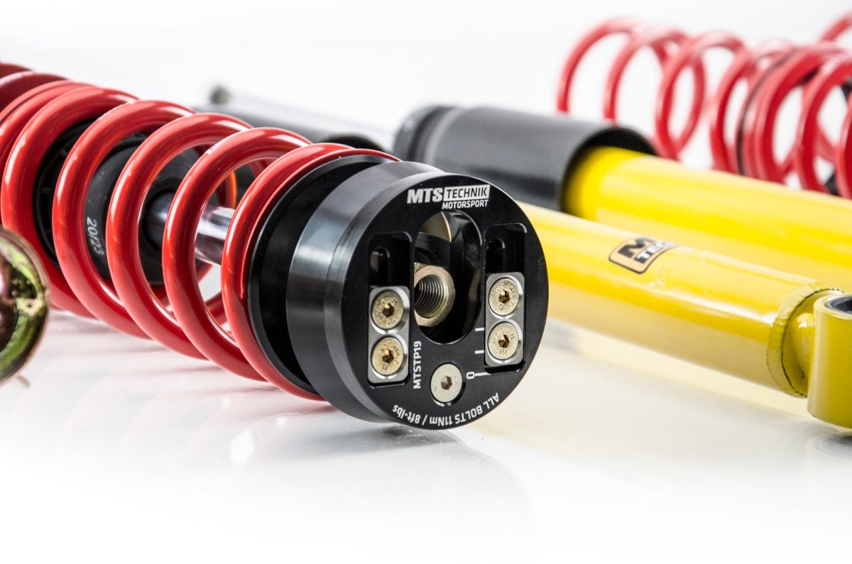 Street Coilover Kit w/ Camber Adjust Top Mounts (Gold) for Volkswagen NEW BEETLE Convertible (1Y7) - MTS Technik UK - mtsgwvw87-volkswagen-new-beetle-convertible-1y7