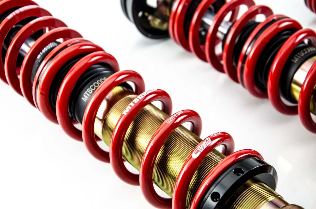 Street Coilover Kit w/ Camber Adjust Top Mounts (Gold) for Volkswagen POLO Variant (6V5) - MTS Technik UK - mtsgwvw90-volkswagen-polo-variant-6v5