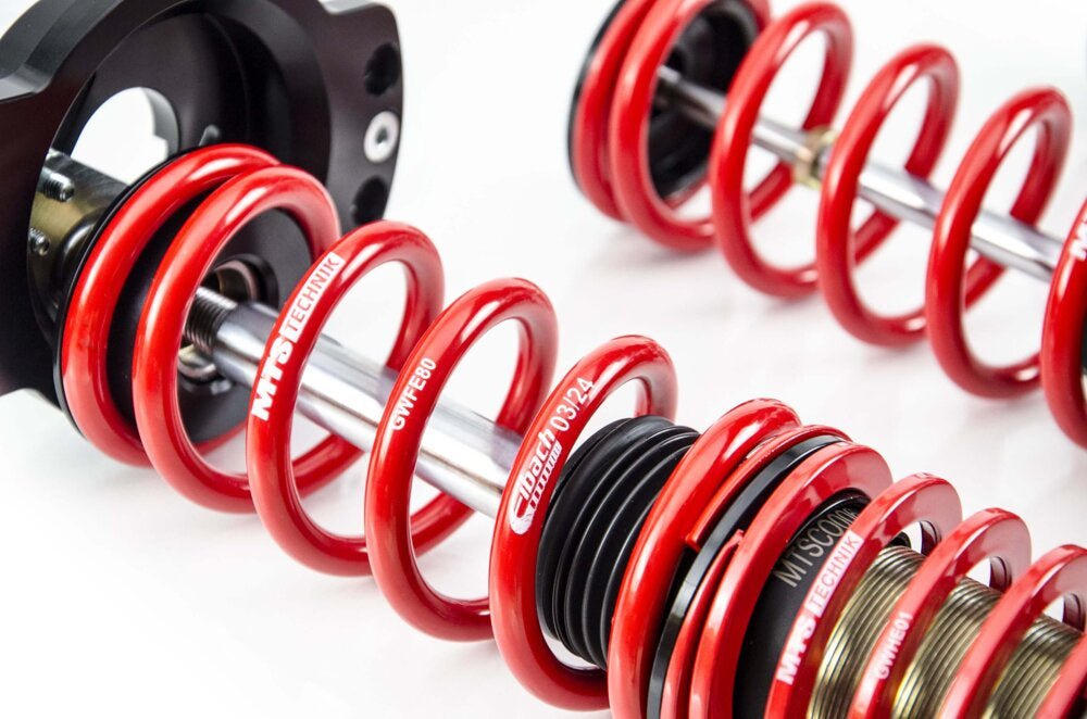 Street Coilover Kit w/ Camber Adjust Top Mounts (Gold) - Weld-In for Audi 80 B1 Saloon (80/82) - MTS Technik UK - mtsgwau73-audi-80-b1-saloon-8082