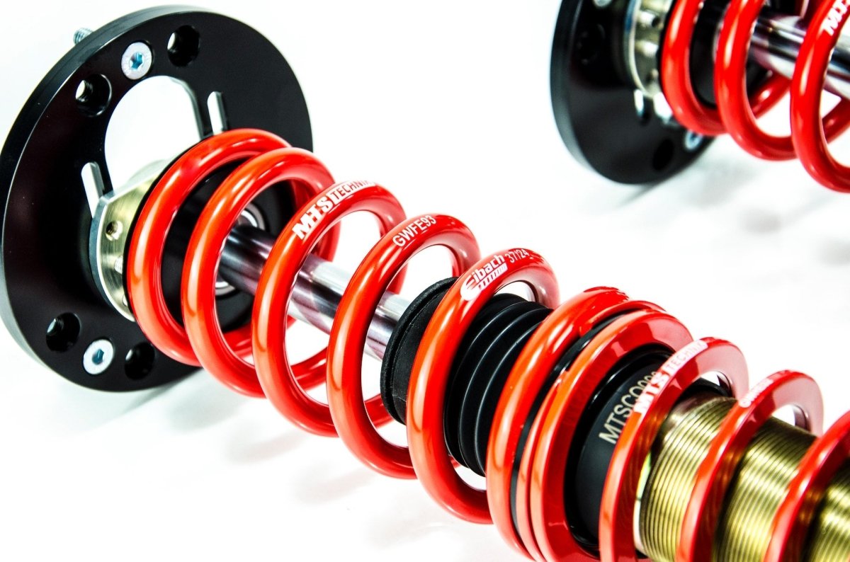 Street Coilover Kit w/ Camber Adjust Top Mounts (Gold) - Weld - In for BMW 2500 - 3.3 (E3) - MTS Technik UK - mtsgwbm92-bmw-2500-33-e3