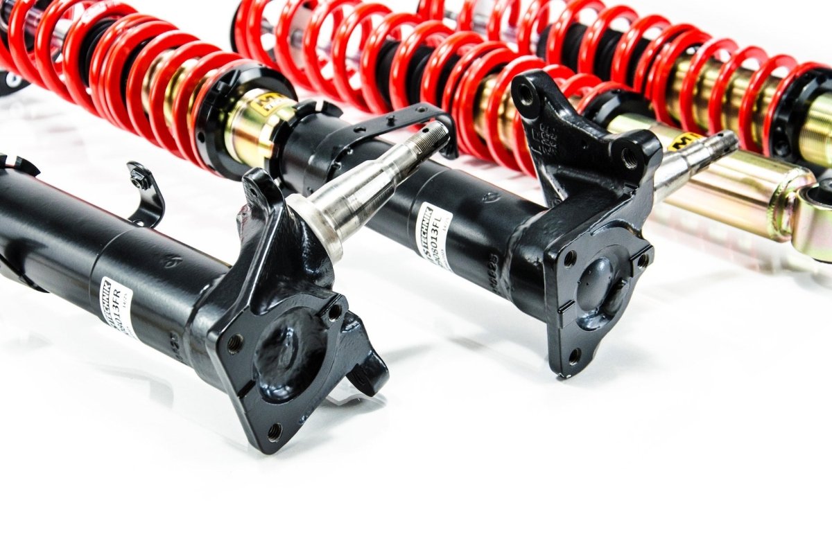 Street Coilover Kit w/ Camber Adjust Top Mounts (Gold) - Weld - In for BMW 2500 - 3.3 (E3) - MTS Technik UK - mtsgwbm92-bmw-2500-33-e3