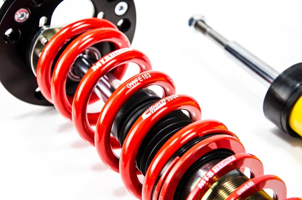 Street Coilover Kit w/ Camber Adjust Top Mounts (Gold) - Weld - In for BMW 3 (E30) - MTS Technik UK - mtsgwbm11-bmw-3-e30