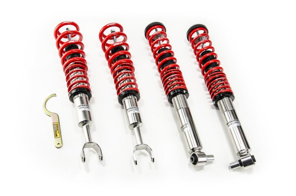 XMTSGWAU53-S Stance Coilover Kit (Inox) for Audi A4 B5 (8D) - MTS Technik UK - xmtsgwau53-s-audi-a4-b5-8d