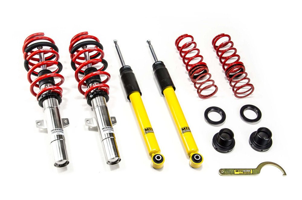 XMTSGWAU54-S Stance Coilover Kit (Inox) for Audi A1 Sportback (GB) - MTS Technik UK - xmtsgwau54-s-audi-a1-sportback-gb
