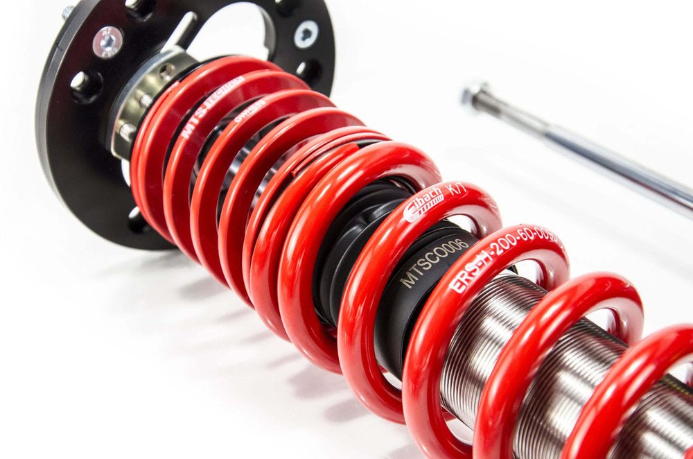 XMTSGWBM116-S Stance Coilover Kit w/ Camber Adjust Top Mounts (Inox) for BMW 3 (E36) - MTS Technik UK - xmtsgwbm116-s-bmw-3-e36