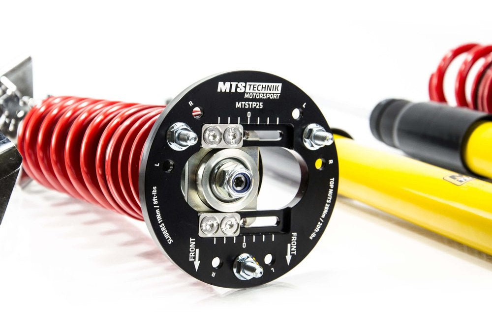 XMTSGWBM116-S Stance Coilover Kit w/ Camber Adjust Top Mounts (Inox) for BMW 3 (E36) - MTS Technik UK - xmtsgwbm116-s-bmw-3-e36
