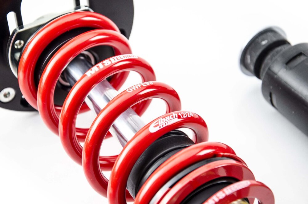 XMTSGWBM52 Street Coilover Kit w/ Camber Adjust Top Mounts (Inox) for BMW 2.5-3.2 Coupe (E9) - MTS Technik UK - xmtsgwbm52-bmw-25-32-coupe-e9