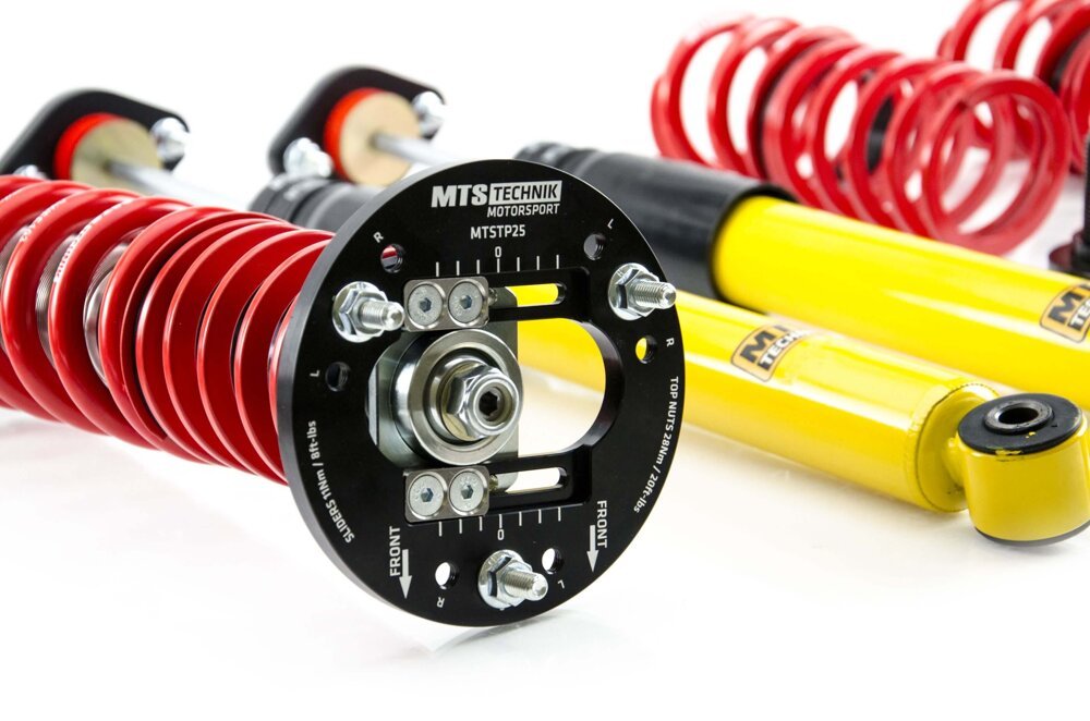 XMTSGWBM98-S Stance Coilover Kit w/ Camber Adjust Top Mounts (Inox) for BMW 3 (E36) - MTS Technik UK - xmtsgwbm98-s-bmw-3-e36