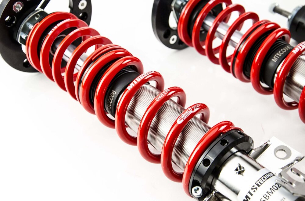 XMTSGWBM99 Street Coilover Kit w/ Camber Adjust Top Mounts (Inox) for BMW Z3 Roadster (E36) - MTS Technik UK - xmtsgwbm99-bmw-z3-roadster-e36