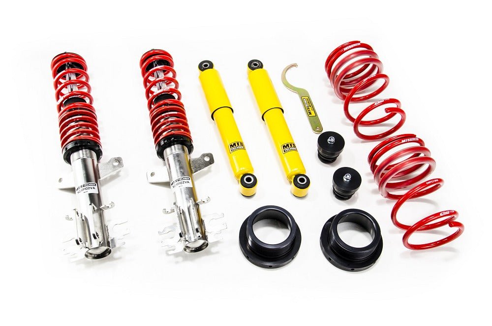 XMTSGWFI07 Street Coilover Kit (Inox) for Abarth 500 / 595 / 695 - MTS Technik UK - xmtsgwfi07-abarth-500-595-695