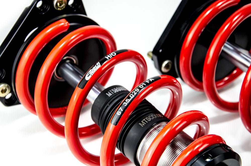 XMTSGWFO25 Street Coilover Kit w/ Camber Adjust Top Mounts (Inox) for Ford USA MUSTANG 6 Coupe - MTS Technik UK - xmtsgwfo25-ford-usa-mustang-6-coupe
