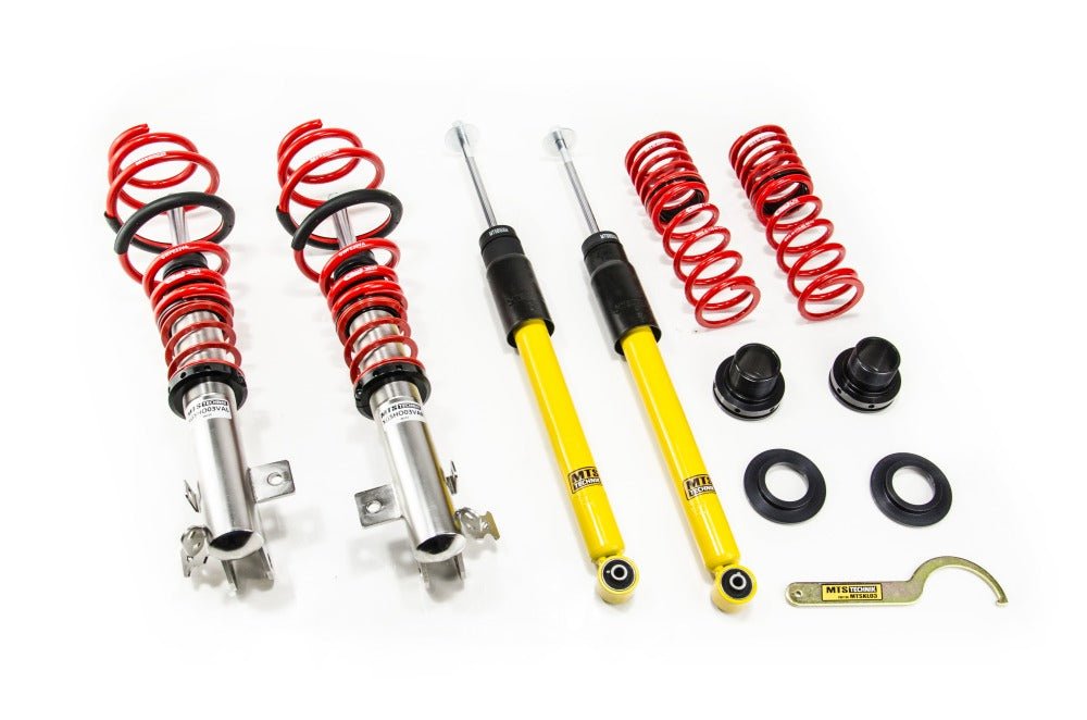 XMTSGWHO05 Street Coilover Kit (Inox) for Honda CIVIC Mk8 Hatchback (FN/FK) - MTS Technik UK - xmtsgwho05-honda-civic-mk8-hatchback-fnfk