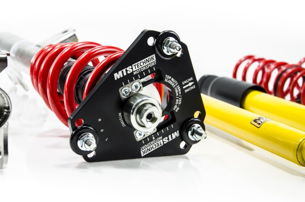 XMTSGWMB29 Street Coilover Kit w/ Camber Adjust Top Mounts (Inox) for Mercedes-Benz CLA Coupe (C117) - MTS Technik UK - xmtsgwmb29-mercedes-benz-cla-coupe-c117