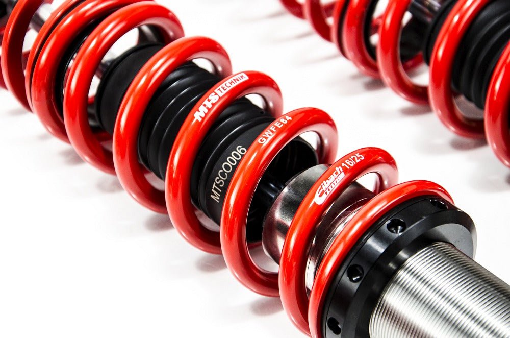 XMTSGWMI01-S Stance Coilover Kit w/ Camber Adjust Top Mounts (Inox) for Mitsubishi ECLIPSE II (D3) - MTS Technik UK - xmtsgwmi01-s-mitsubishi-eclipse-ii-d3