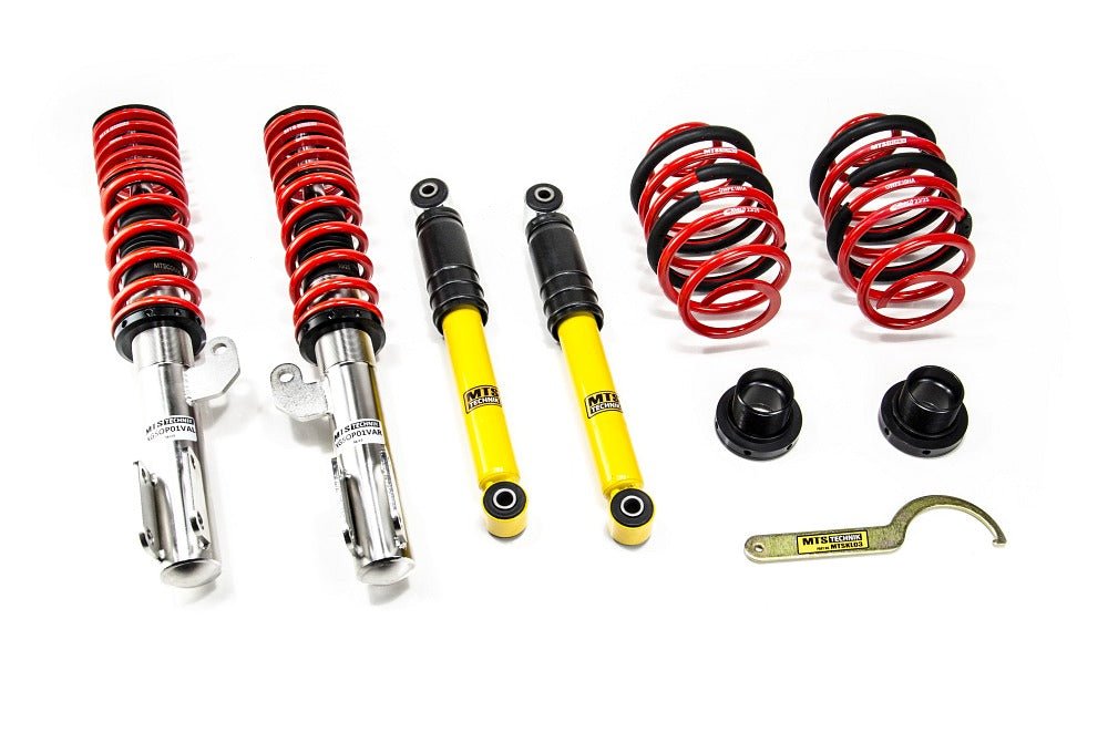 XMTSGWOP01 Street Coilover Kit (Inox) for Opel ASTRA G Hatchback (T98) - MTS Technik UK - xmtsgwop01-opel-astra-g-hatchback-t98