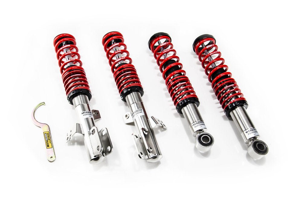 XMTSGWTO05 Street Coilover Kit (Inox) for Toyota COROLLA (E12) - MTS Technik UK - xmtsgwto05-toyota-corolla-e12