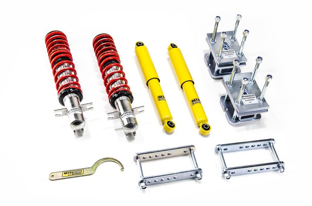 XMTSGWVW02 Street Coilover Kit (Inox) for Volkswagen CADDY I (14) - MTS Technik UK - xmtsgwvw02-volkswagen-caddy-i-14