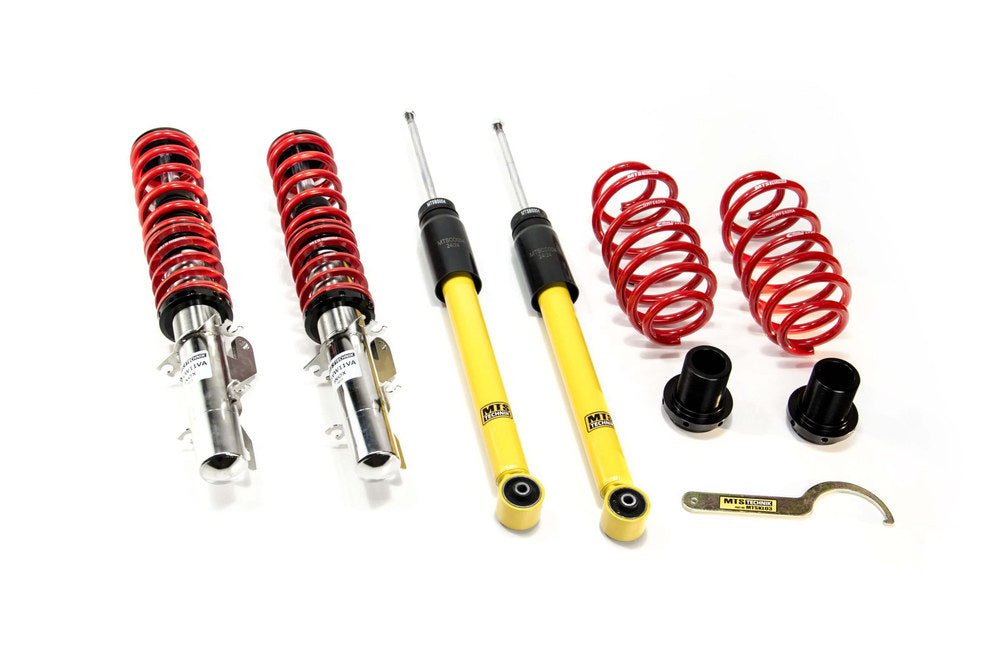 XMTSGWVW10-C Comfort Coilover Kit (Inox) for Volkswagen GOLF Mk4 Variant (1J5) - MTS Technik UK - xmtsgwvw10-c-volkswagen-golf-mk4-variant-1j5