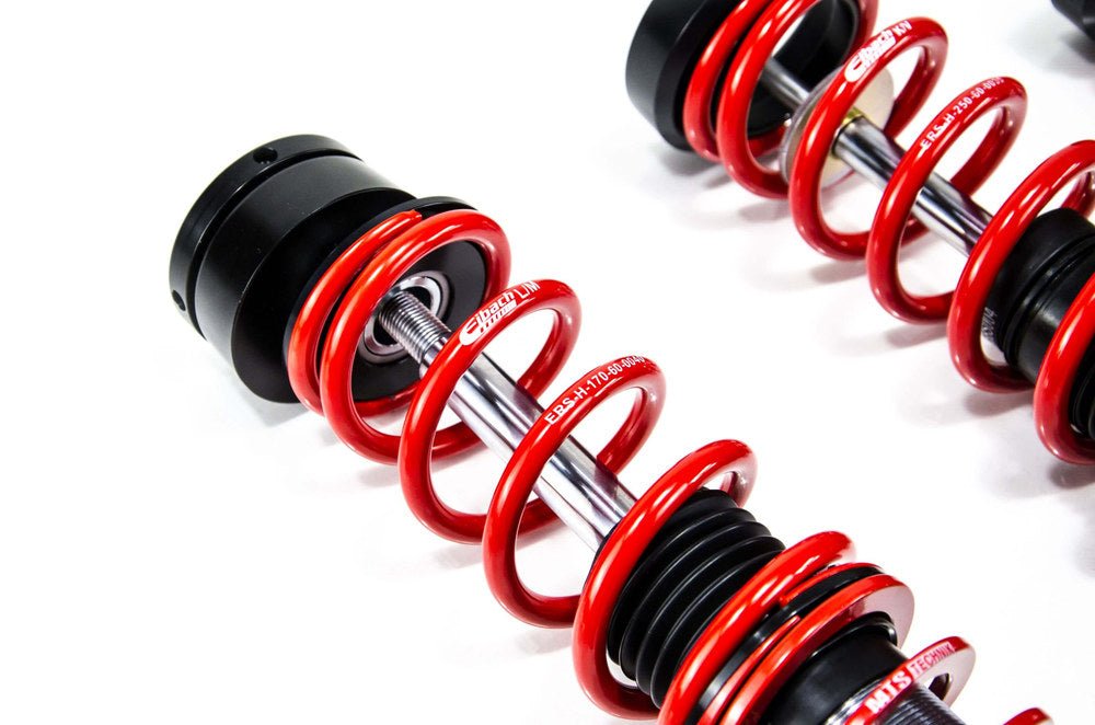 XMTSGWVW112-C Comfort Coilover Kit w/ Camber Adjust Top Mounts (Inox) for Audi COUPE B2 (81/85) - MTS Technik UK - xmtsgwvw112-c-audi-coupe-b2-8185