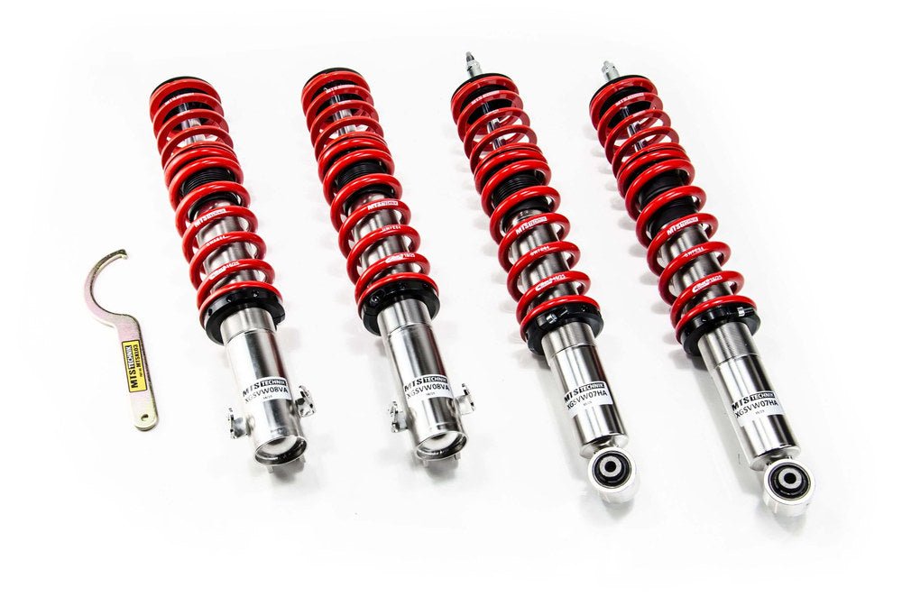 XMTSGWVW44-S Comfort Coilover Kit (Inox) for Volkswagen PASSAT B3/B4 (3A2/35I) - MTS Technik UK - xmtsgwvw44-s-volkswagen-passat-b3b4-3a235i