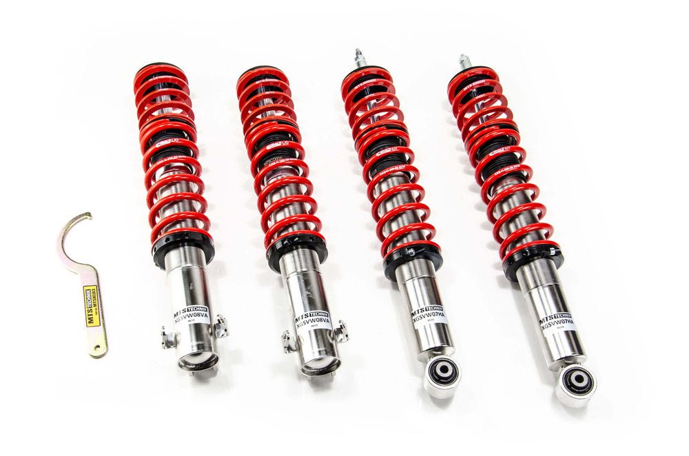 XMTSGWVW44 Street Coilover Kit (Inox) for Volkswagen PASSAT B3/B4 Variant (3A5/35I) - MTS Technik UK - xmtsgwvw44-volkswagen-passat-b3b4-variant-3a535i