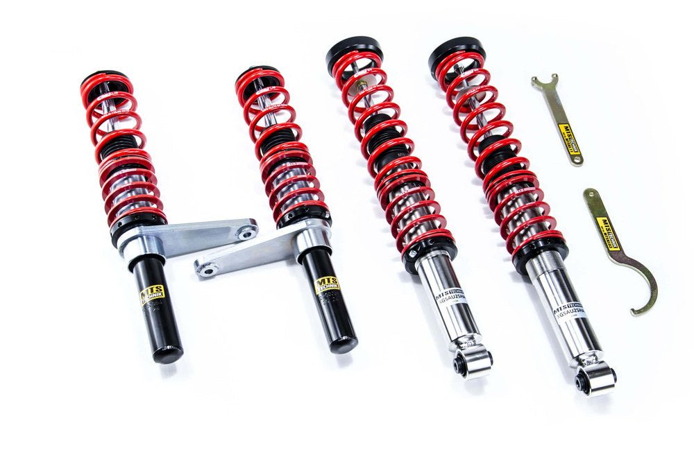 XMTSGWVW68-C Comfort Coilover Kit (Inox) for Audi 80 B2 Saloon (81/85) - MTS Technik UK - xmtsgwvw68-c-audi-80-b2-saloon-8185