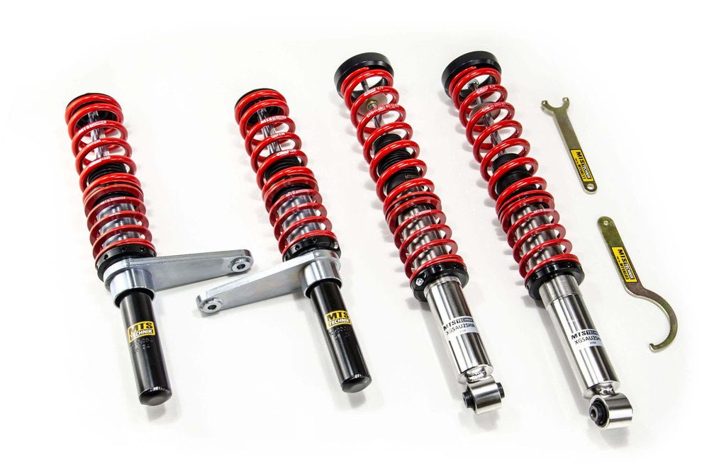 XMTSGWVW68-S Comfort Coilover Kit (Inox) for Audi 80 B2 Saloon (81/85) - MTS Technik UK - xmtsgwvw68-s-audi-80-b2-saloon-8185