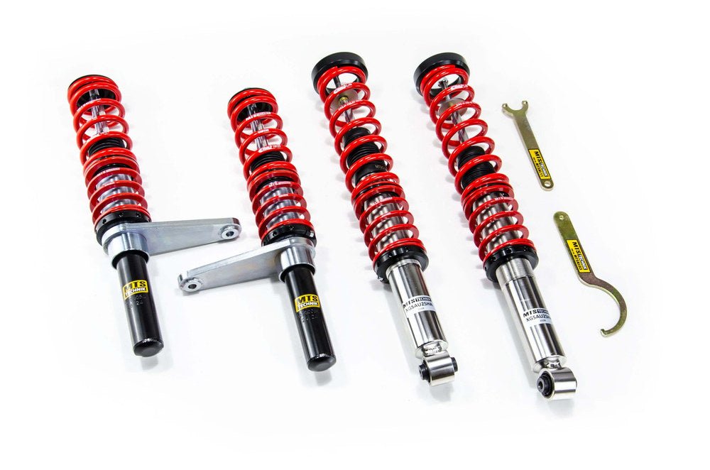 XMTSGWVW68 Street Coilover Kit (Inox) for Audi COUPE B2 (81/85) - MTS Technik UK - xmtsgwvw68-audi-coupe-b2-8185