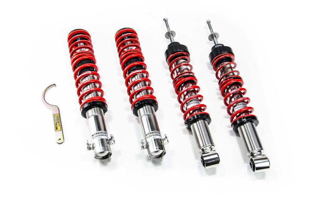 XMTSGWVW69 Street Coilover Kit (Inox) for Volkswagen GOLF Mk3 Variant (1H5) - MTS Technik UK - xmtsgwvw69-volkswagen-golf-mk3-variant-1h5