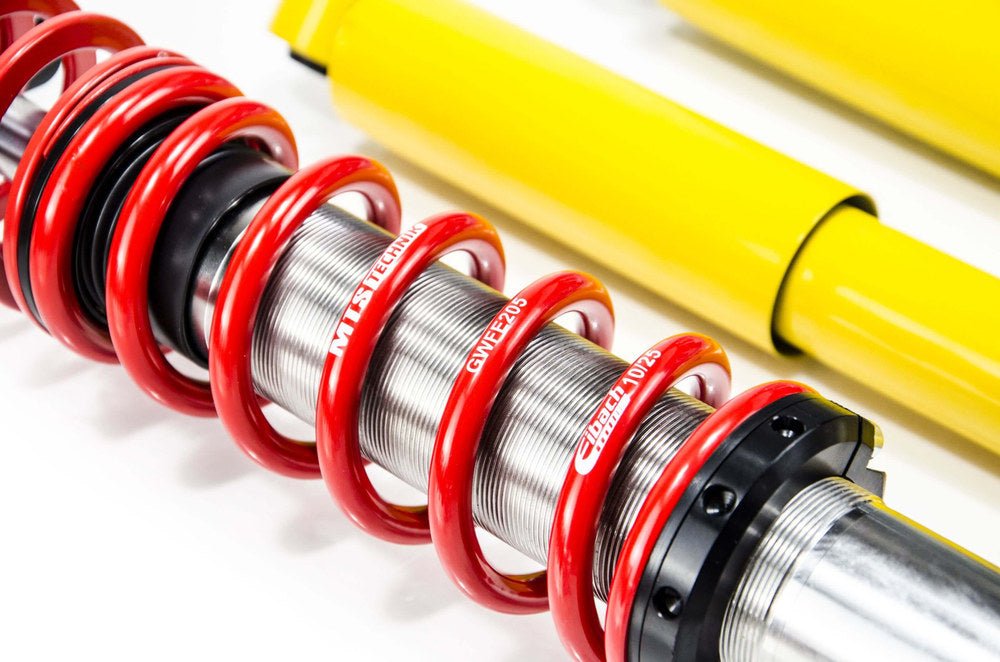 XMTSGWVW84 Street Coilover Kit w/ Camber Adjust Top Mounts (Inox) for Volkswagen CADDY I (14) - MTS Technik UK - xmtsgwvw84-volkswagen-caddy-i-14