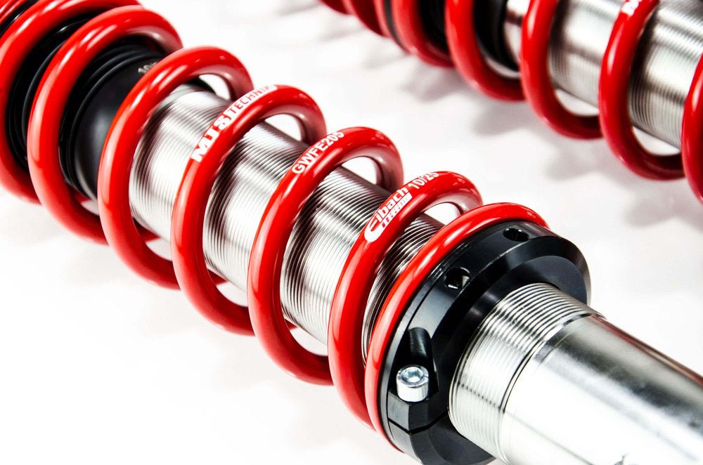 XMTSGWVW85 Street Coilover Kit w/ Camber Adjust Top Mounts (Inox) for Volkswagen SCIROCCO (53B) - MTS Technik UK - xmtsgwvw85-volkswagen-scirocco-53b