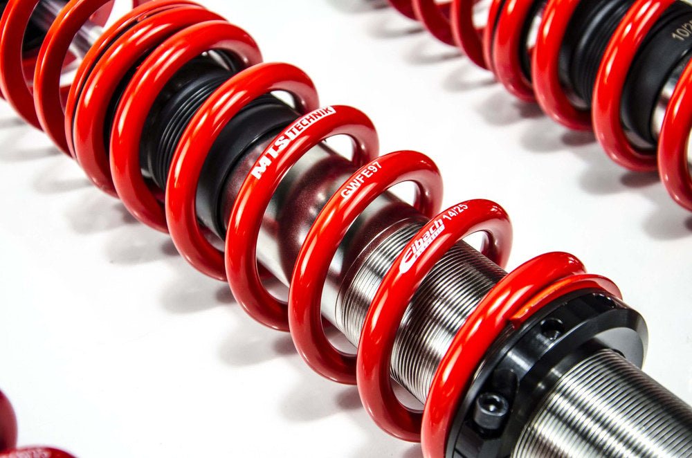XMTSGWVW86 Street Coilover Kit w/ Camber Adjust Top Mounts (Inox) for Volkswagen GOLF II (19E/1G1) - MTS Technik UK - xmtsgwvw86-volkswagen-golf-ii-19e1g1